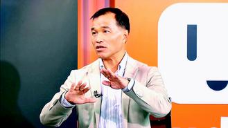 交通部長葉匡時接受udn tv「面對關鍵人物」專訪。 圖/udn tv提供