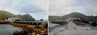 耗資7千餘萬元重建的東引中柱橋,型式與外觀迥異於以往。(圖/文:陳其敏)