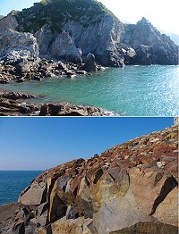 海中堡壘扼天險　奇岩嶙峋菜埔澳