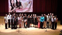 　「馬祖兒女－一把鄉土琴(情)種演奏、唱音樂會」8月5日、6日一連兩晚分別在北、南竿登台演出，高水準古典音樂演奏，讓馬祖聽眾聽得如癡如醉，音樂製作人陳儀宇特別向鄉親致謝。（圖：陳儀宇提供）