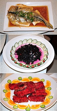 馬祖經典養生美食網路票選結果出爐!清蒸老酒黃魚拔頭籌,第2名、第3名分別為涼拌紫菜、酥炸紅糟鰻。(圖/文:曹重偉)