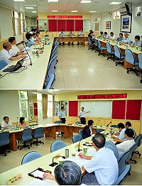 推動高齡友善城市,馬祖動起來!縣府召開為期兩天的「高齡友善城市推動計畫指標討論會議」,就不同議題及協力單位分成四場次舉辦;縣長楊綏生期許各單位儘可能的提供相關敬老便民服務,全力提升計畫指標,讓馬祖迎頭趕上其他縣市。(圖/文:曹重偉)