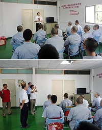 中秋佳節來到,地檢署檢察長黃玉垣特結合福建更生保護會連江辦事處、金門監獄連江分監,舉辦「中秋節入監關懷活動」;致贈每位受刑人電話卡及禮品,藉此一解受刑人思鄉情緒。(圖:連江地檢署提供)