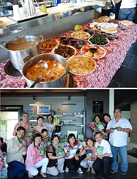馬祖吹起一股健康素食風,地區一群素食愛好者與台灣有機蔬果專賣店合作,已經進行兩個多月的每週一次團購,而昨天還在日光海岸舉辦一場非公開素食品嚐會,讓大家知道吃素也可以美味又健康。(圖/文:劉秋月)