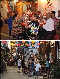 東莒文協舉辦中秋團圓夜活動,邀請東莒居民齊聚共度佳節。(圖/文:林冰芳)