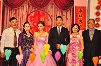 馬祖新人／新郎蔡東凌、新娘陳瑋立。