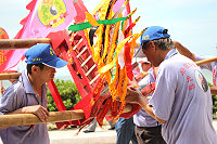 　慶祝田都元帥移香百年，北竿地區舉行盛大慶典。（圖／文：陳竑道）