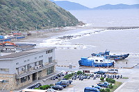 　水淹白沙港。（圖與文：陳鵬雄）