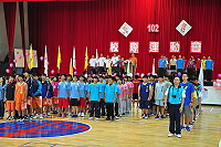 　102年連江縣校際運動會於昨天上午隆重登場，籃球與桌球賽事優勝者陸續出爐。（圖／文：邱竟瑋）