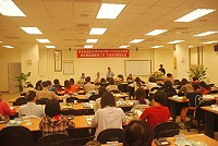 教育部國民及學前教育署17日於馬祖高中舉行「102年度友善校園學生事務與輔導工作-生命教育體驗研習」來自全國多所學校的輔導主任齊聚充電,盼能使受輔導學生受惠。(圖/文:邱竟瑋)