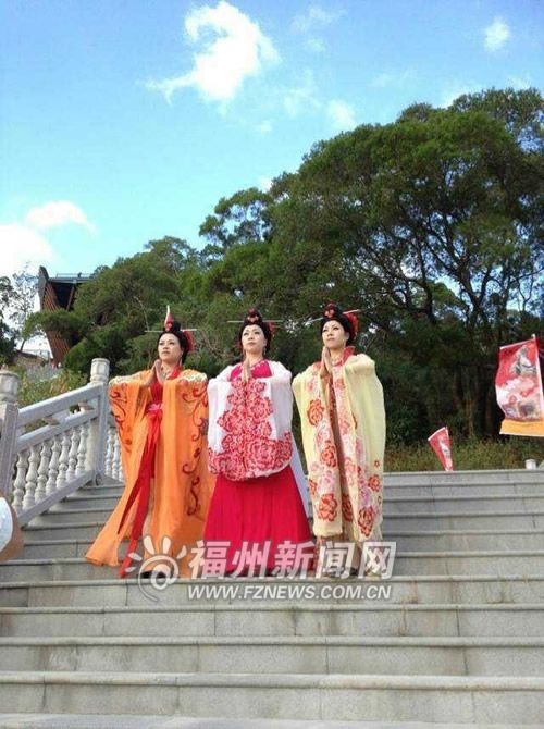 喜娘三姐妹赴臺參加“媽祖在馬祖”大型系列文化交流活動