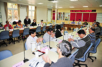為宣達中央政策及關心地方事務,環保署昨天特移師馬祖舉辦污染整治座談會,由副署長葉欣誠抵馬主持,確實了解地方污染廠址再利用情形。(圖/文:曹重偉)