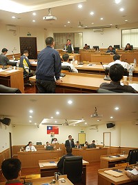 　南竿鄉民代表會第9屆第7次定期大會昨天進行鄉長施政報告，並聽取上個會期議決案執行情形。（圖／文：邱竟瑋）