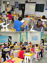 地區首次舉辦的「馬祖文學營」昨天盛大登場,國小組、國中組及社會組三班同時開課,文化局長曹以雄特別前往主持開幕式,期勉把握專家指導機會專心學習,成為馬祖文學不滅的火種。(圖/文:曹重偉)
