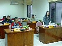 東引鄉民代表會定期大會鄉政總質詢。(圖/文:陳其敏)