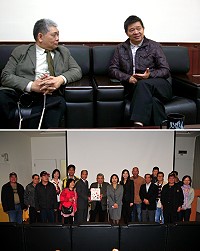 　殘障聯盟秘書長王榮璋昨天會同連江縣身心障礙協會理監事代表一行，先後前往縣政府及縣議會拜訪；特別感謝縣長楊綏生、議長陳貴忠及全體議員，於全國各縣市中率先支持我國簽署聯合國身心障礙者權利公約，對提升身心障礙者人權地位具有相當重要的意義。（圖／文：曹重偉）