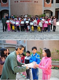 地區首次舉辦的「馬祖文學營」昨天圓滿落幕,文化局特別舉辦簡單隆重的結業式,局長曹以雄頒發結業證書給每位學員並致贈工具書,也勉勵大家都是未來的馬祖文學家。(圖/文:曹重偉)