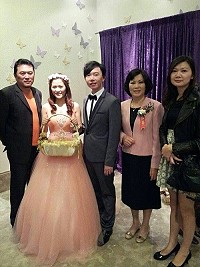 馬祖新人/新郎黃明得、青帆新娘陳慧雯
