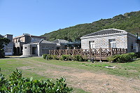 　馬管處位於&#22338;里的遊客中心明年度要擴建。（圖／文：陳鵬雄）