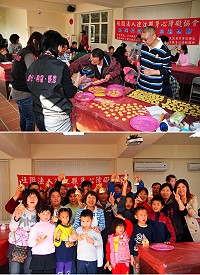 身障協會「點亮希望」技藝學習登場,吸引多位障友前往學習一技之長。(圖/文:曹重偉)