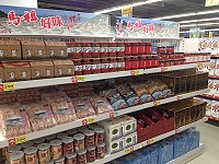 　馬祖好味列車「家樂福」汐止店上架1個月。（圖：馬祖觀光特色產品發展協會提供）