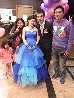 　馬祖新人／福澳新郎曹偉翔、新娘蔡倩玟