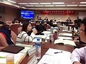 立院觀光賭場管理條例公聽會,曹雅評(左)代表馬祖公民守護聯盟出席。(圖:連江縣政府提供)