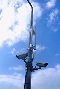 　東引南澳地區建置WiFi熱點，提供民眾、遊客免費上網。（圖／文：陳其敏）