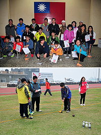 南竿鄉「102年馬祖木球競技、培訓選拔賽」活力登場,各組共吸引近百位好手參加,鄉長朱秀平主持頒獎典禮並稱讚選手們進步神速,期盼明年離島運等賽事可以為馬祖爭光!(圖/文:曹重偉)