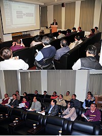 縣議會昨召開連江縣政府組織自治條例修正座談會第2場次,由議長陳貴忠主持,縣府未來府外7局現職主管均到場參加並說明預定工作調整情形。(圖/文:曹重偉)