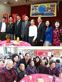 馬祖后澳村聯誼會在桃園八德聯誼活動中心舉行。(圖:馬祖北竿后澳村聯誼會提供)