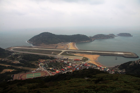 圖為北竿機場周邊延伸開發國際觀光度假區賭場。(法治週末伍俐斌提供)
