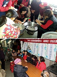 教育局樂齡中心12日至15日前進莒光,於西坵活動中心先後舉辦「傳統技藝傳授-馬祖歌謠教唱」、「飲食課程」、「反毒與愛滋宣導」及「中高齡者交通安全宣導」等系列課程。(圖:連江縣教育局樂齡學習中心提供)