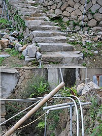 忽略村容景觀小細節,芹壁要成為國際級景點還要再努力。(圖/文:陳鵬雄)