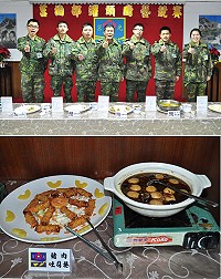 莒指部舉辦創意罐頭廚藝競賽,不僅能增進各連伙房對於廚藝之技術,也能促進彼此料理的經驗,讓美味料理得以持續傳承發展。(圖/文:梁漢祥)