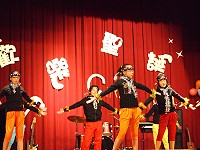 東引軍民舉辦耶誕聯歡晚會,節目十分精彩。(圖/文:陳其敏)
