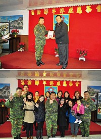 黃指揮官衷心感謝所有鄉親及志工媽媽們的辛勞付出,期望軍民雙方繼續為莒光大家庭奉獻智慧與心力。(圖/文:吳岳衡、梁漢祥)