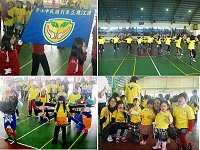 　東引國中小校慶運動會，大小朋友展現多元才藝。（圖／文：陳其敏）