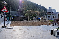 　后澳村辦公處拆屋還地，現在成了一片空地。（圖／文：陳鵬雄）