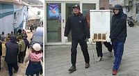 　東引鄉國清週啟動，駐軍動員百人協助清理村落環境。（圖／文：陳其敏）