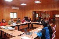 地區兩項水利工程將施作,縣長楊綏生前往水廠聽取顧問公司說明,其中儲水澳(勝天公園)修復案預計農曆年後發包。(圖/文:邱竟瑋)
