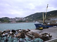 　東引軍民產出的大量回收資源垃圾，回運台灣本島再利用。（圖／文：陳其敏）