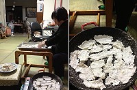 傳統魚製品「魚ㄆㄧㄤ」及旅台退休老師陳瑞華努力學做。(圖:陳瑞華提供)