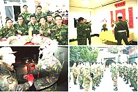 (右上圖)陳指揮官率防區官兵進行除夕祭祖。(左上圖)除夕晚間於聯合餐廳舉辦除夕餐會,弟兄開心合影。(右下圖)大年初一清晨,馬防部舉辦新年團拜,官兵首先向陳指揮官拜年,緊接著互道新年快樂,年味十足。(左下圖)除夕凌晨,陳指揮官及政戰主任文少將前往各據點發送紅包,慰勞辛苦站哨的弟兄們。(圖/文:林廷宇)