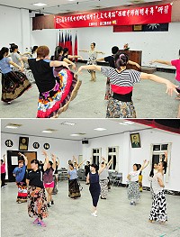 新移民女性關懷協會特邀請曾來馬演出帶動熱潮的賀連華老師再次抵馬,指導地區新移民及女性朋友們學習熱情奔放又充滿自信美的佛朗明哥舞。(圖/文:曹重偉)