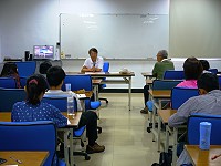 　104年連江縣政府暨所屬機關新進人員訓練研習班20至21日在公教研習中心舉行。（圖／文：吳嘉榮）