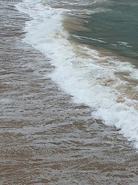 　白浪滔滔。（圖／文：林冰芳）