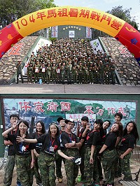 第三梯次共有六對兄弟姊妹檔一同參加,為馬戰營添增如同「家」一般的溫馨氣氛。(圖/文:陳浙巖)