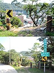 欄杆毀損事件無獨有偶,據民眾反映,三槍堡往清水路段也發生欄杆遭破壞情事,只靠一條黃色標線做警示,不熟悉路況的人可能真的會嚇一跳。(圖/文:曹重偉)