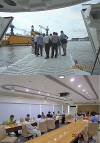 　「臺馬之星」完成驗收，縣府交通局長林長青帶領各單位前往驗收。（圖：交通局提供）